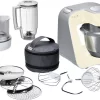 BOSCH MUM5 Smooth Vanilla/silber MUM58920 Küchenmaschine (1000 Watt, 7 Geschwindigkeitsstufen, 3,9 L Schüsselvolumen) 25